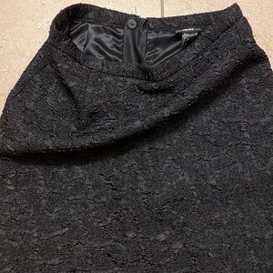 H&M black mini skirt size 4